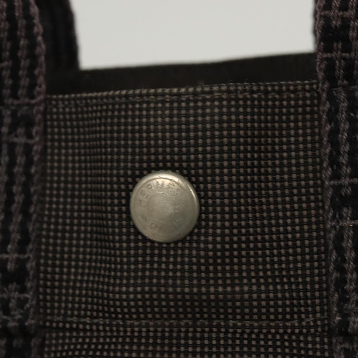 Hermes Fourre-tout Herline Fourre-tout Herline, GRAY, CANVAS, Tote bag