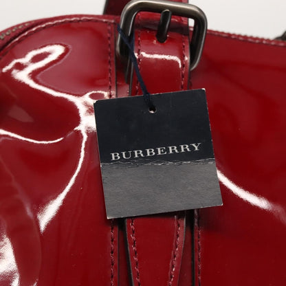 Burberry Vintage Handbag Patent leather, RED, PATENT_LEATHER, Handbag