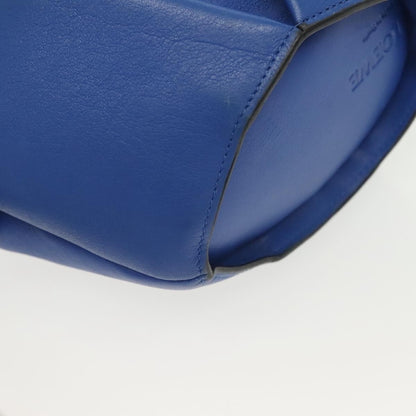 Loewe Elephant Bag Leather, BLUE, LEATHER, Bag