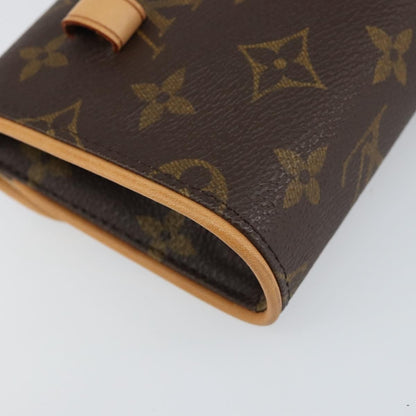 Louis Vuitton Florentine Waist Bag Monogram Canvas, BROWN, CANVAS, Clutche & pouche