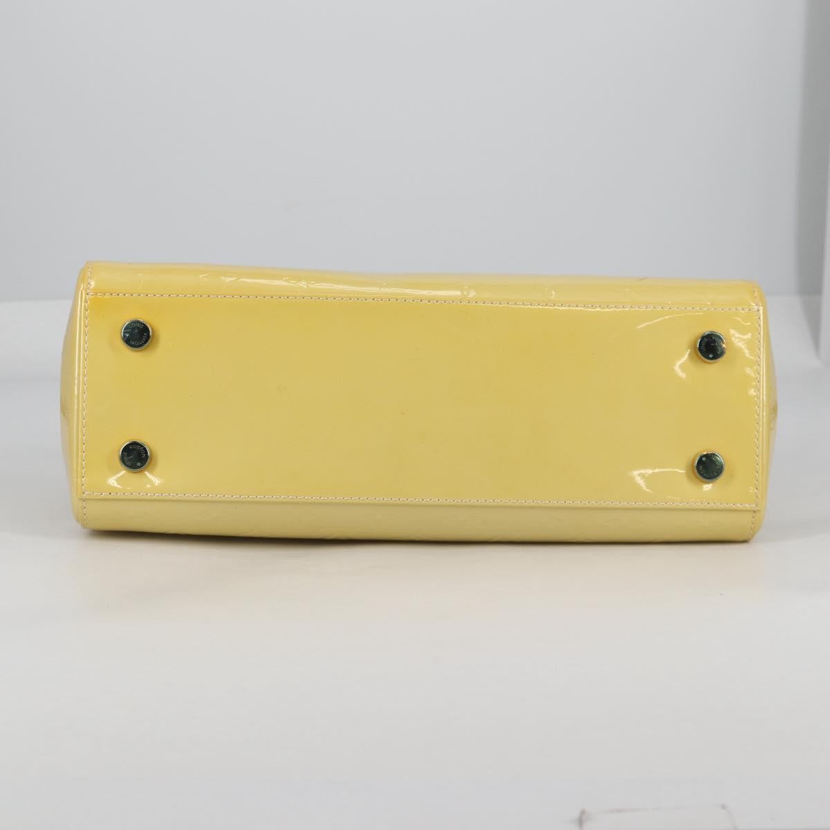 Louis Vuitton Blair Monogram vernis, YELLOW, PATENT_LEATHER, Handbag