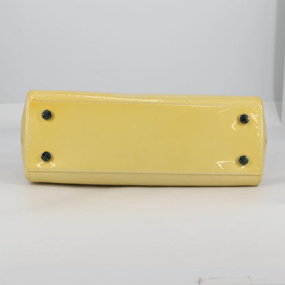 Louis Vuitton Blair Monogram vernis, YELLOW, PATENT_LEATHER, Handbag