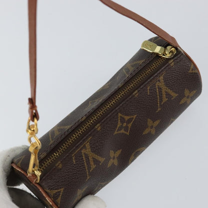 Louis Vuitton Papillon Pochette Monogram Canvas, BROWN, CANVAS, Clutche & pouche