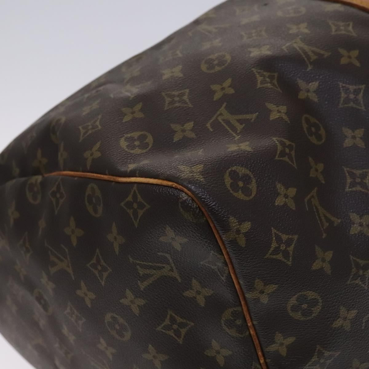 Louis Vuitton Keepall Bag Monogram Canvas, BROWN, CANVAS, Travel bag