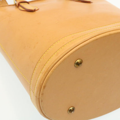 Louis Vuitton Marais Bucket Bag Nomade Leather, BEIGE, LEATHER, Handbag