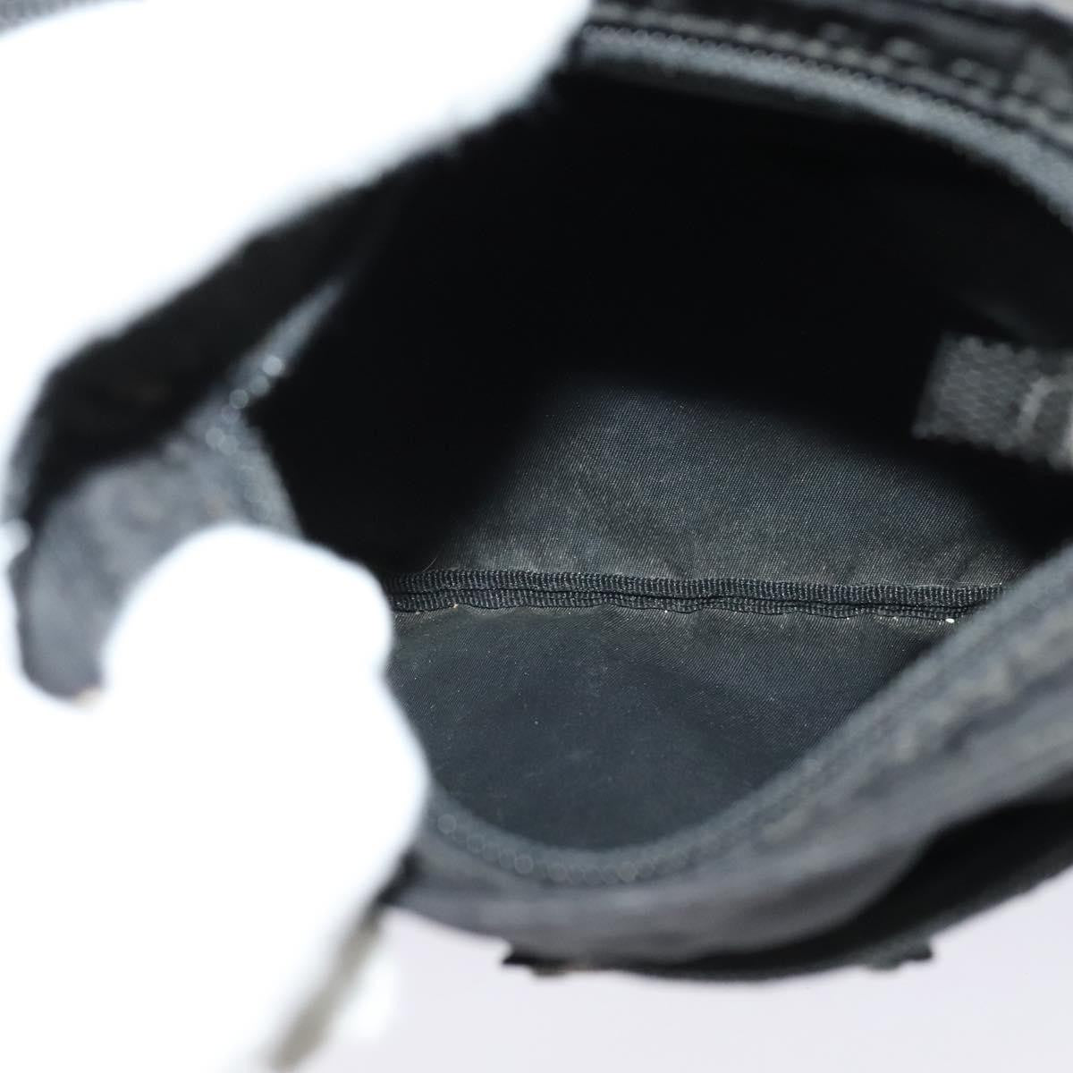 Prada Flat Messenger Bag Tessuto, BLACK, NYLON, Shoulder bag