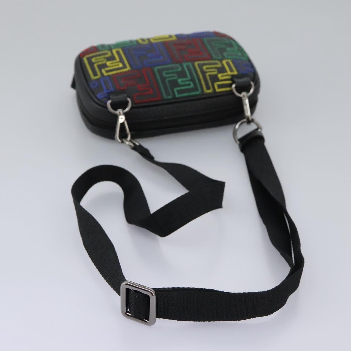Fendi Camera Bag Zucca Embossed Leather, MULTICOLOUR, LEATHER, Crossbody bag