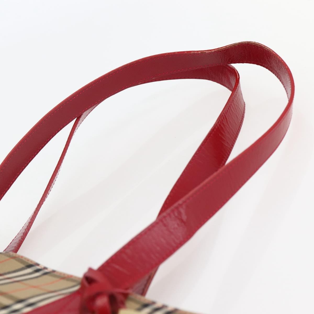 Burberry Nova Check Tote canvas check pattern, BEIGE, CANVAS, Tote bag