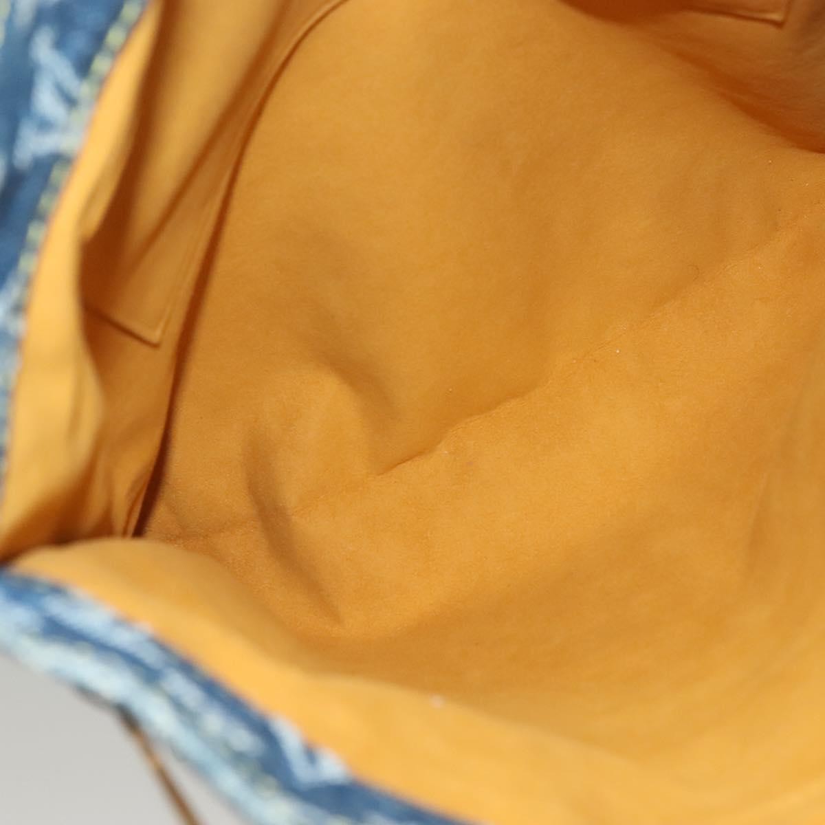 Louis Vuitton Baggy grand modèle Denim, BLUE, DENIM_JEANS, Handbag