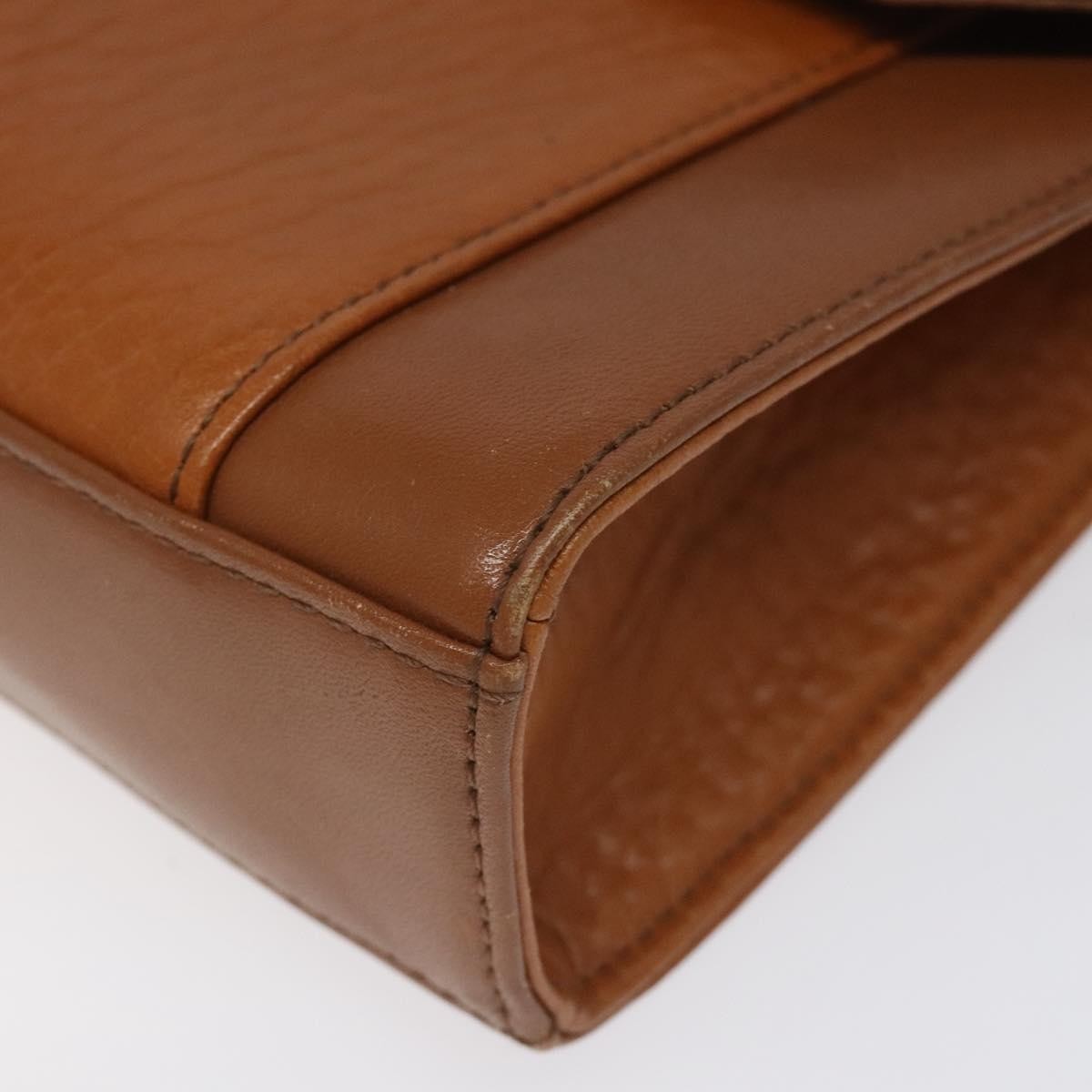 Burberry Vintage Flap Crossbody Bag Leather, BROWN, LEATHER, Shoulder bag