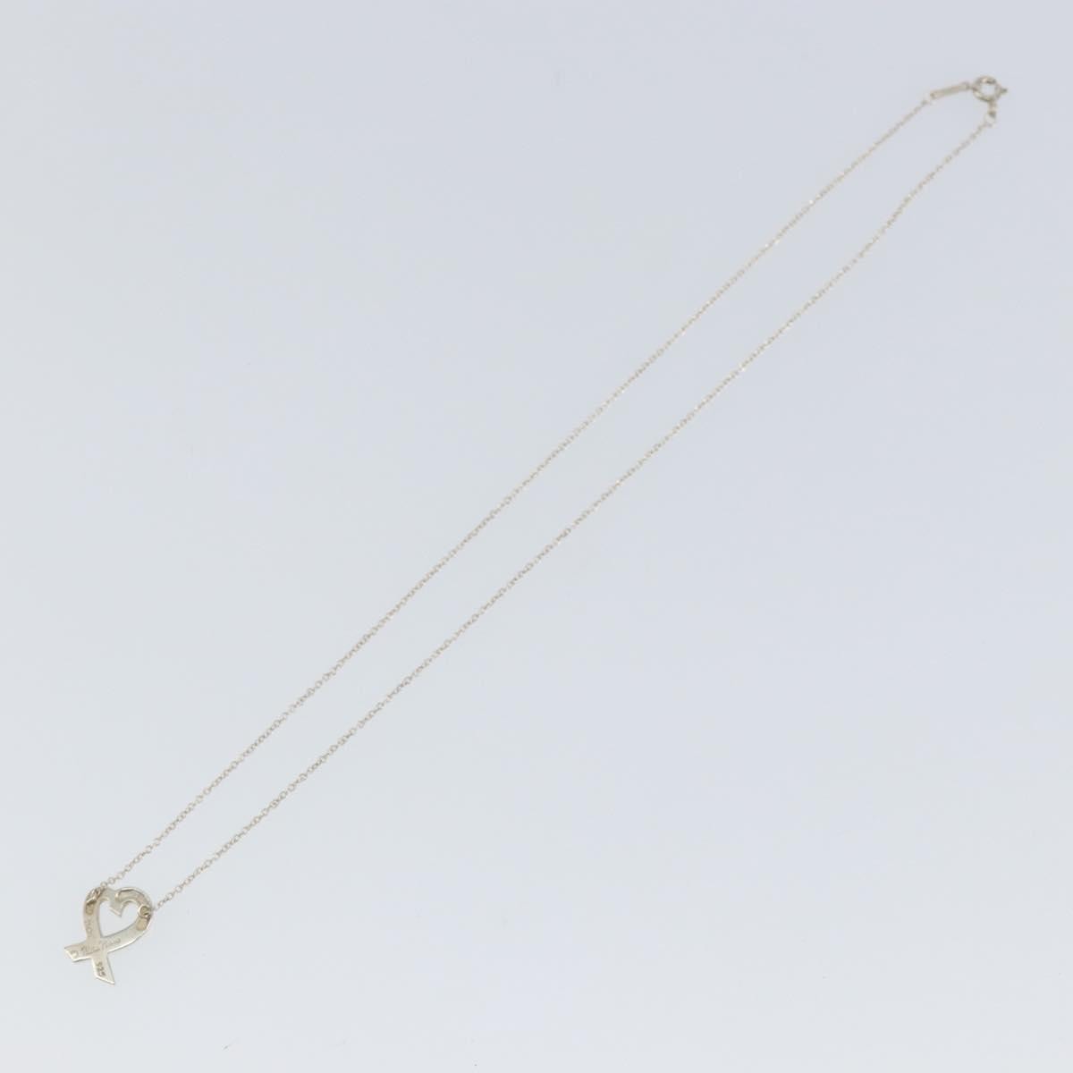 Tiffany & Co. Paloma Picasso Loving Heart Pendant Necklace Silver 925, SILVER, SILVER, Necklace