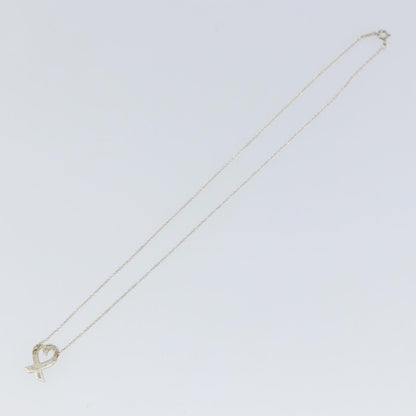 Tiffany & Co. Paloma Picasso Loving Heart Pendant Necklace Silver 925, SILVER, SILVER, Necklace