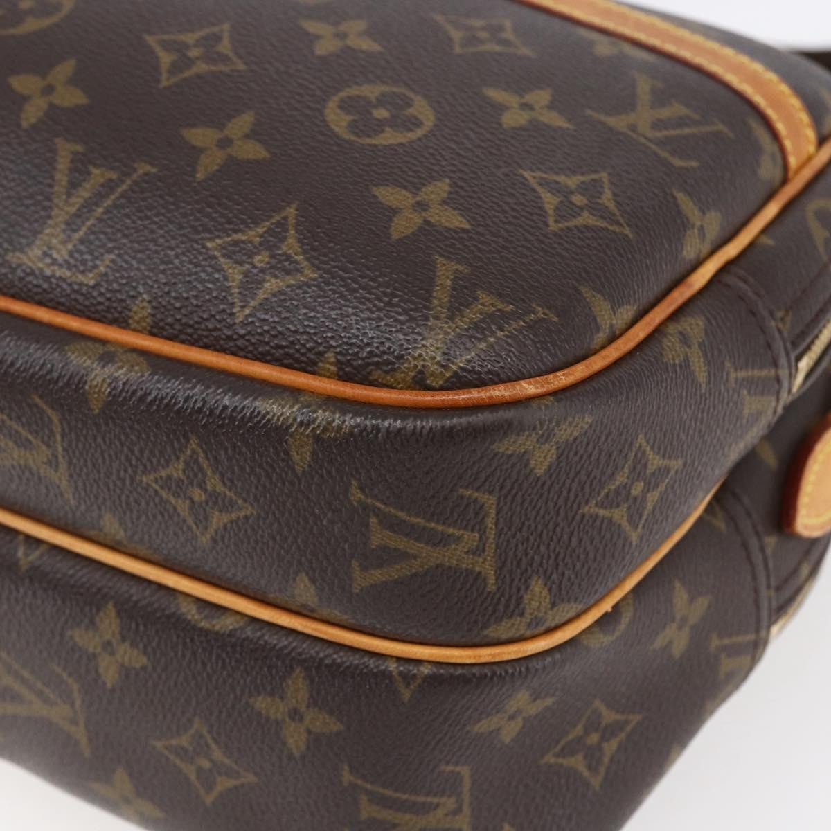 Louis Vuitton Reporter Bag Monogram Canvas, BROWN, CANVAS, Shoulder bag