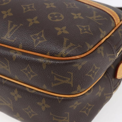 Louis Vuitton Reporter Bag Monogram Canvas, BROWN, CANVAS, Shoulder bag