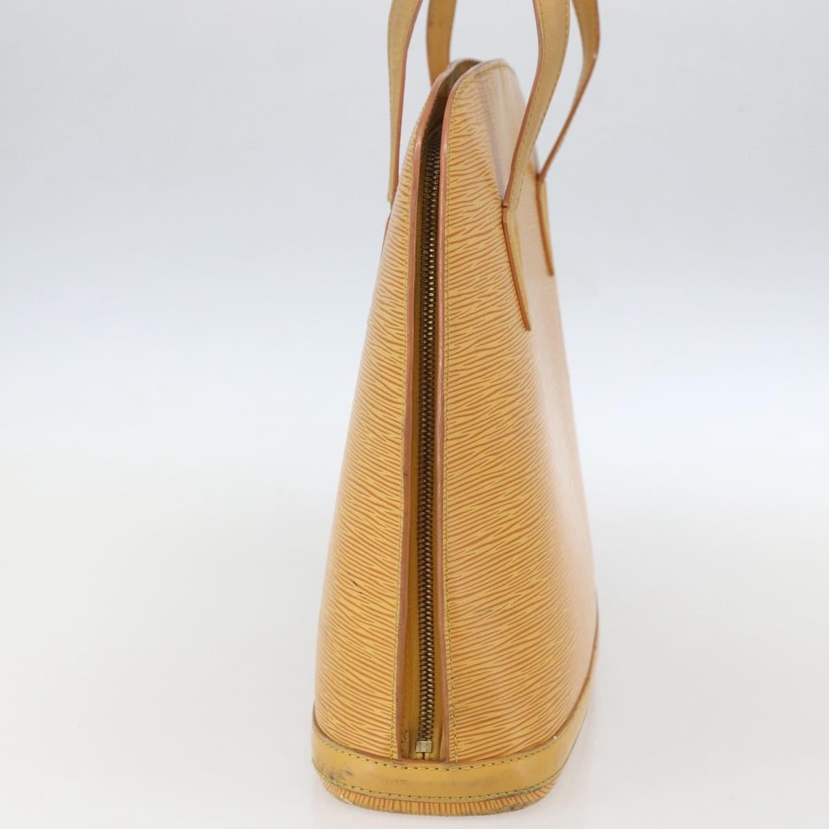 Louis Vuitton Lussac Handbag Epi Leather, YELLOW, LEATHER, Shoulder bag