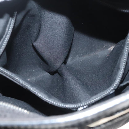 Christian Dior Vintage Zip Shoulder Bag Diorissimo Canvas, BLACK, CANVAS, Shoulder bag