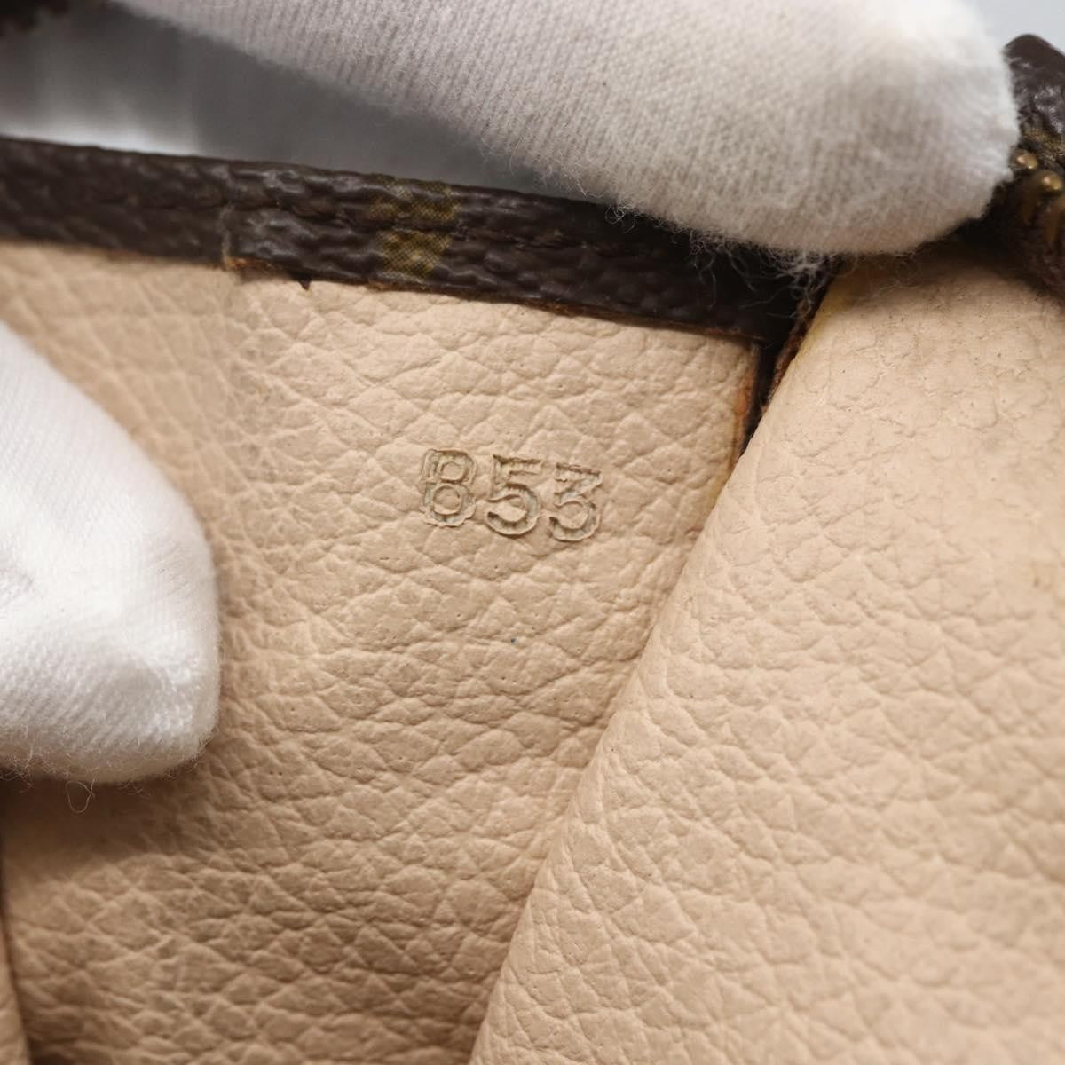 Louis Vuitton Toiletry Pouch Monogram Canvas, BROWN, CANVAS, Clutche & pouche