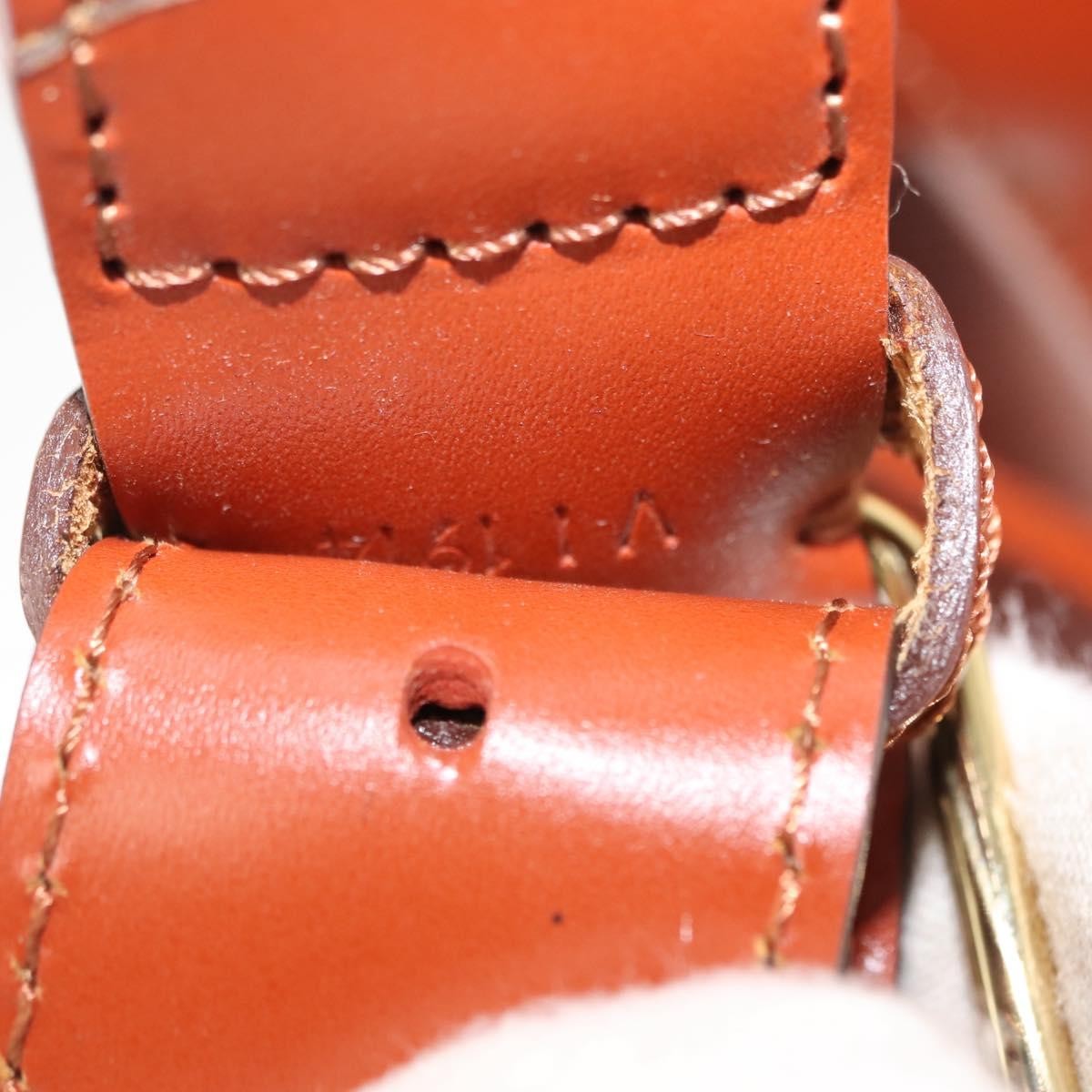 Louis Vuitton Vintage Sac d'Epaule Handbag Epi Leather, BROWN, LEATHER, Shoulder bag