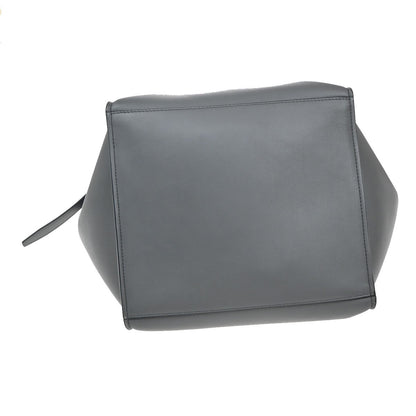 Celine Big Bag Smooth Calfskin, GRAY, LEATHER, Tote bag