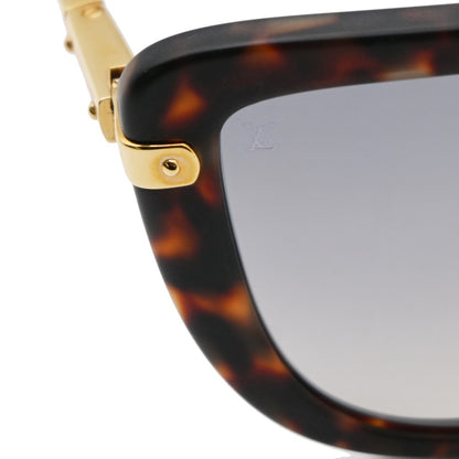 Louis Vuitton Charlotte Sunglasses Plastic, Brown, Plastic, Sunglasses