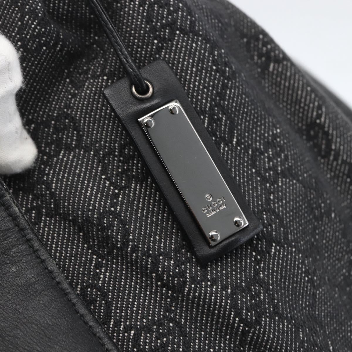 Gucci GG Canvas Bag Canvas, BLACK, CANVAS, Handbag