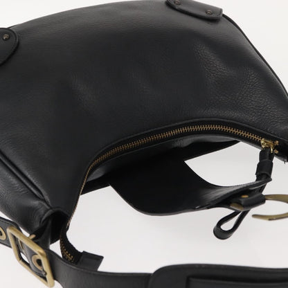 Chloe Paddington Lock Handbag Leather, BLACK, LEATHER, Shoulder bag