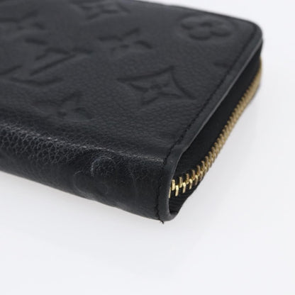 Louis Vuitton Portefeuille zippy Monogramme Empreinte Monogramme Empreinte, BLACK, LEATHER, Wallets
