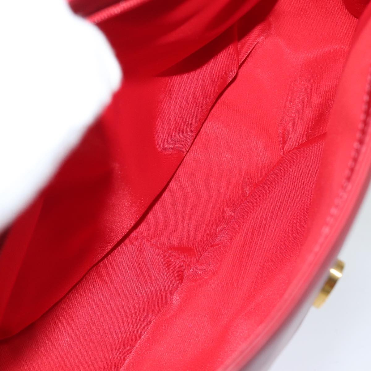 Celine Handbag Leather, RED, LEATHER, Handbag