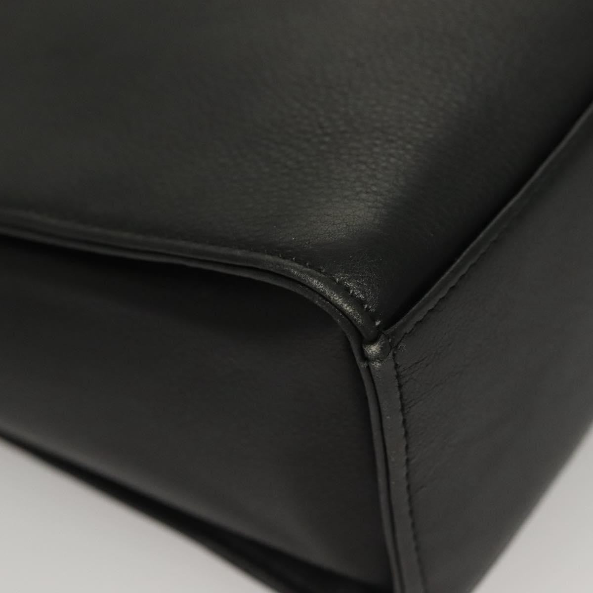 Versace Medusa Shoulder Bag Leather, BLACK, LEATHER, Shoulder bag