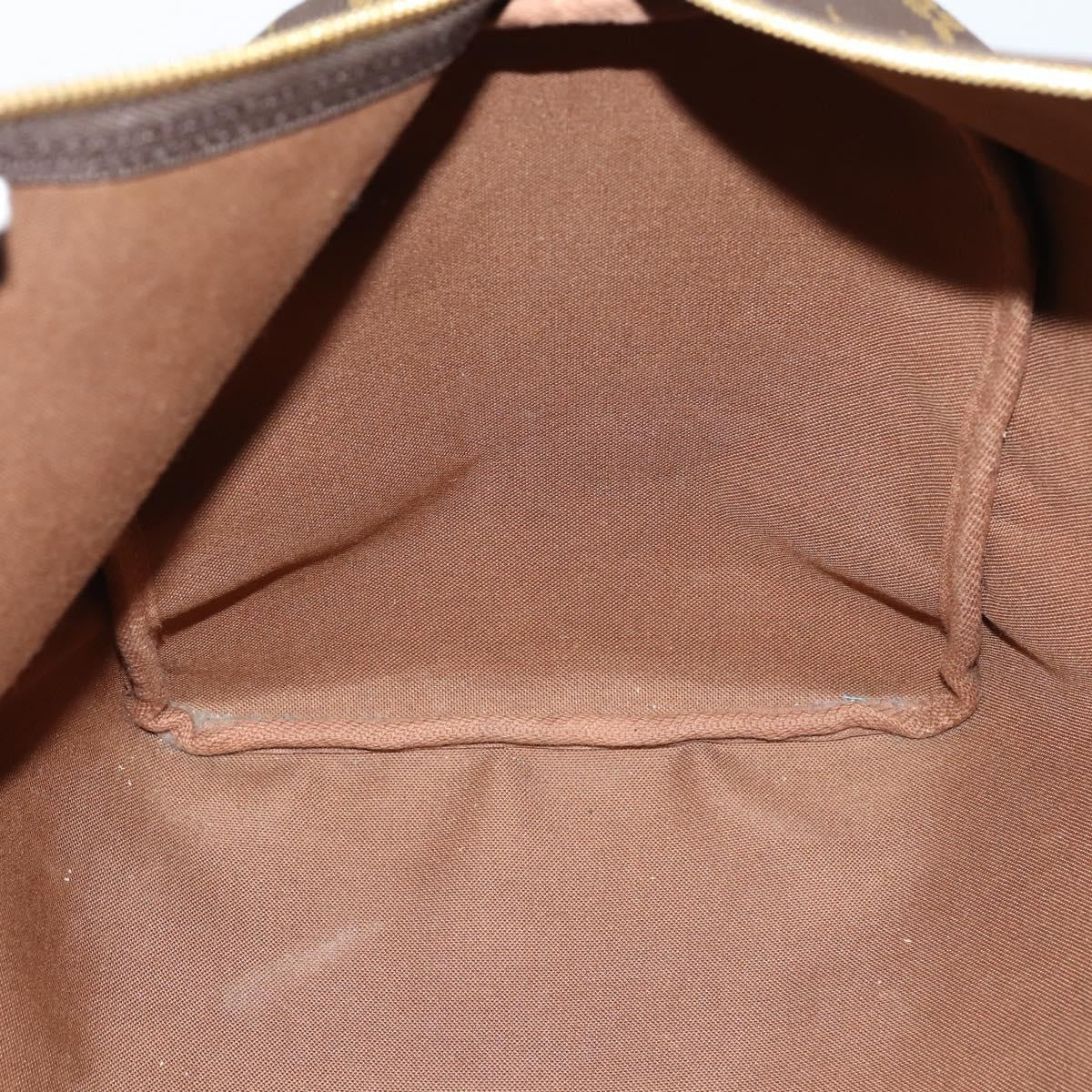 Louis Vuitton Keepall Bag Monogram Canvas, BROWN, CANVAS, Travel bag