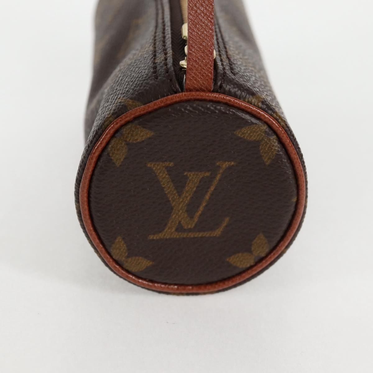 Louis Vuitton Papillon Pochette Monogram Canvas, BROWN, CANVAS, Handbag