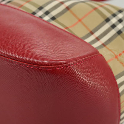 Burberry Nova Check Handbag Nova Check Canvas, BEIGE, CANVAS, Handbag