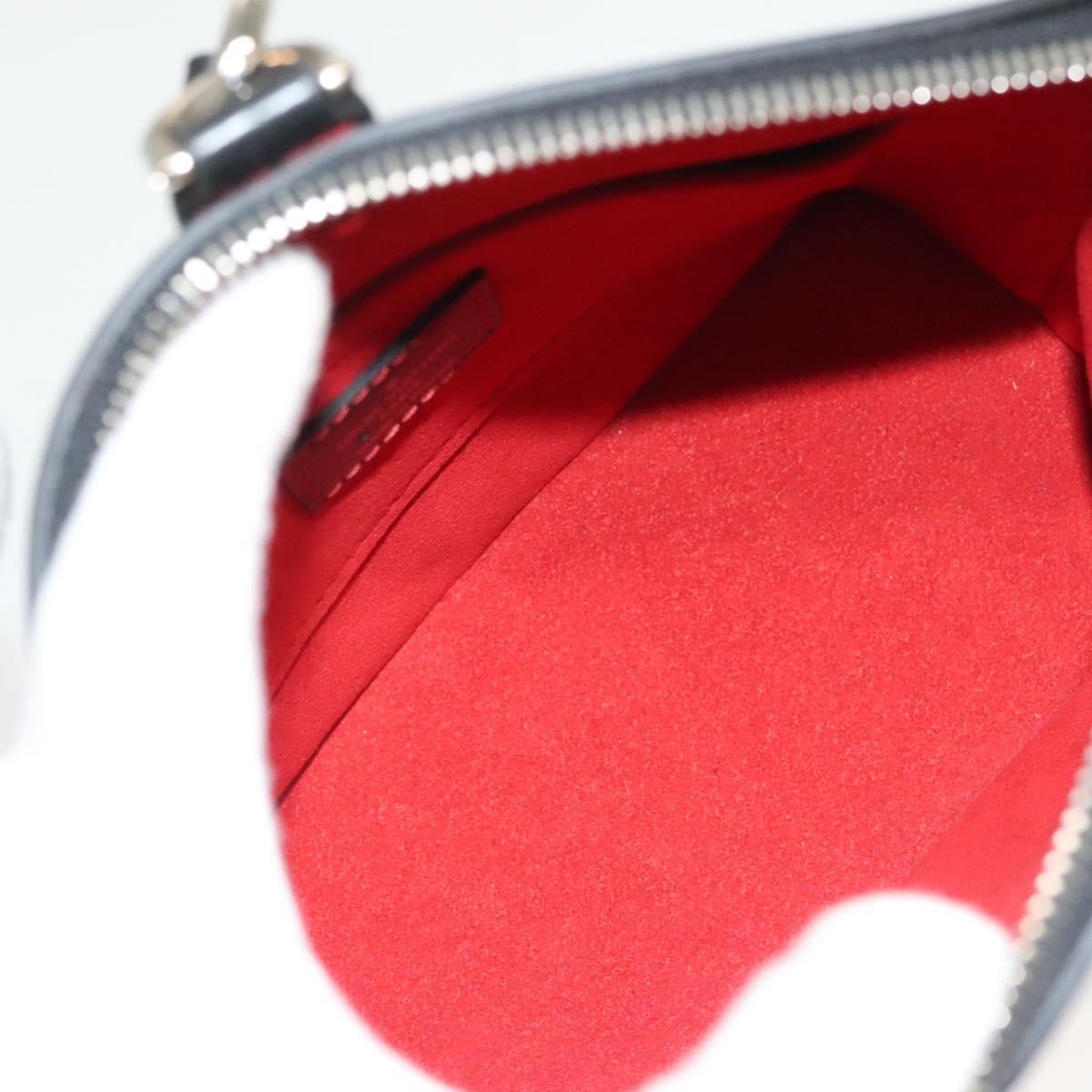 Louis Vuitton Suhari Lockit HandBag Leather, BLACK, LEATHER, Handbag