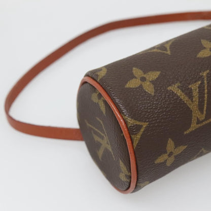 Louis Vuitton Papillon Pochette Monogram Canvas, BROWN, CANVAS, Handbag