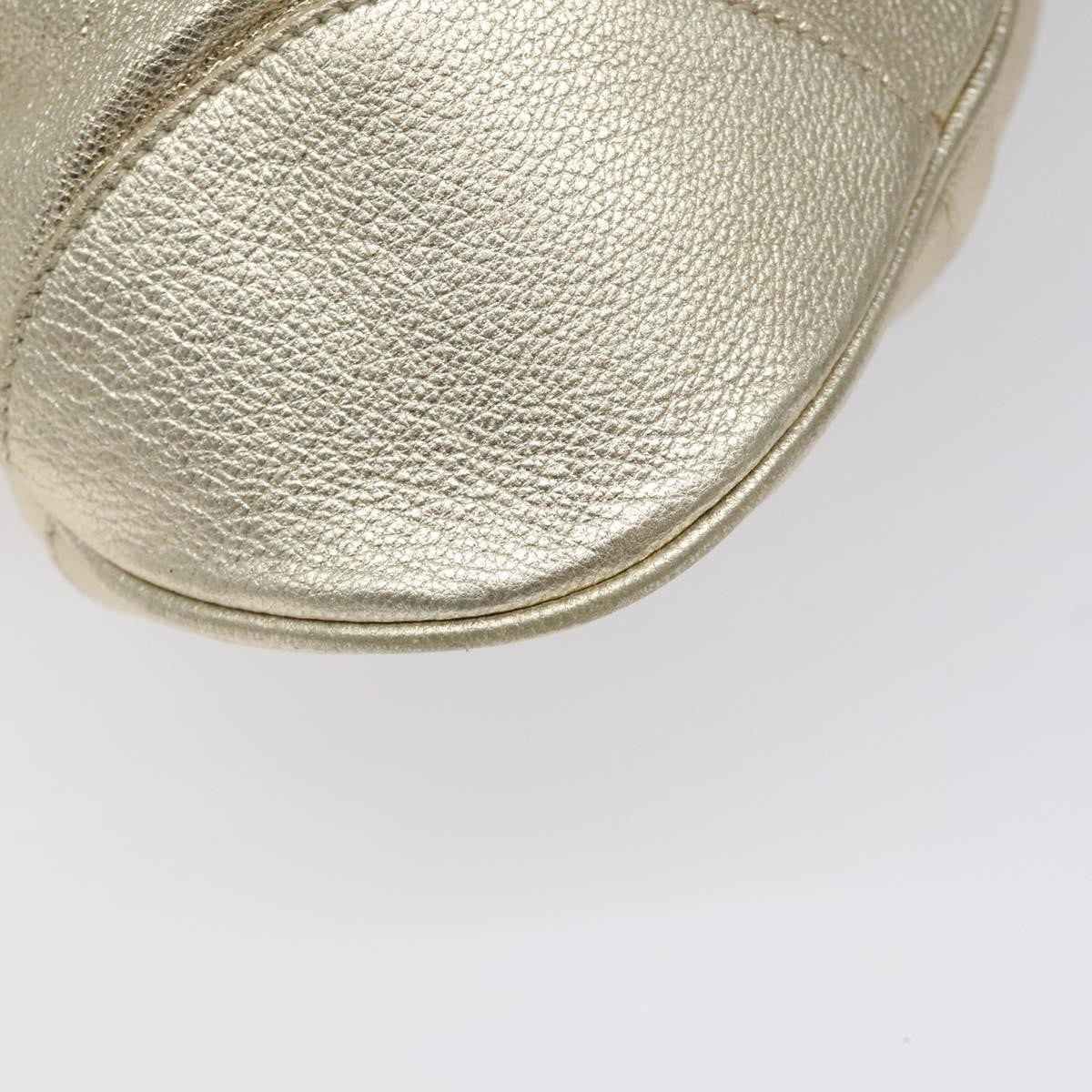 Salvatore Ferragamo Marisa Satchel Leather, GOLD, LEATHER, Shoulder bag