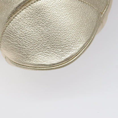 Salvatore Ferragamo Marisa Satchel Leather, GOLD, LEATHER, Shoulder bag