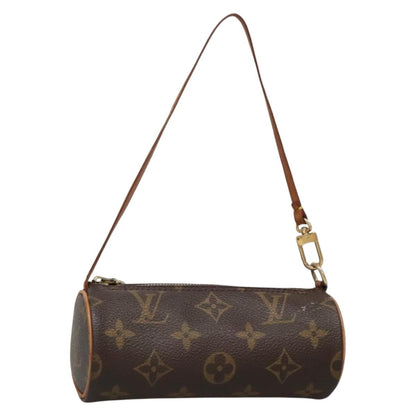 Louis Vuitton Papillon Pochette Monogram Canvas, BROWN, CANVAS, Handbag