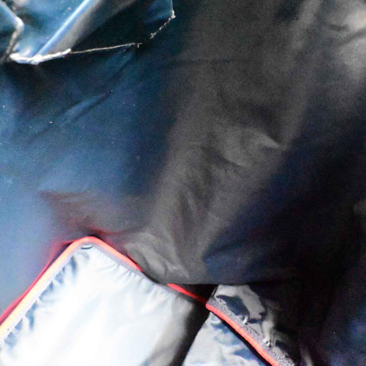 Gucci Travel Backpack GG Nylon, NAVY, NYLON, Backpack