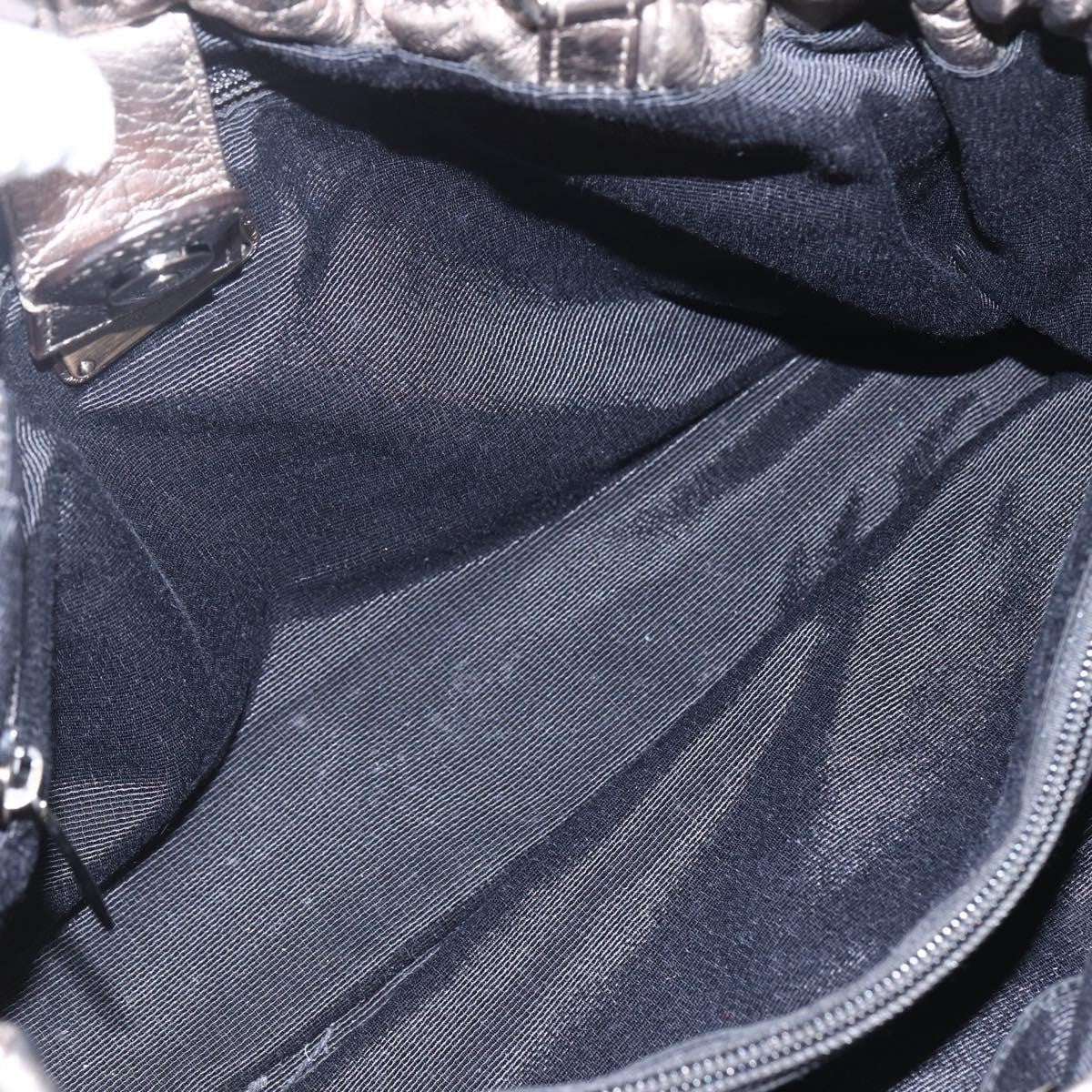 Salvatore Ferragamo Vala Handbag Leather, GOLD, LEATHER, Handbag