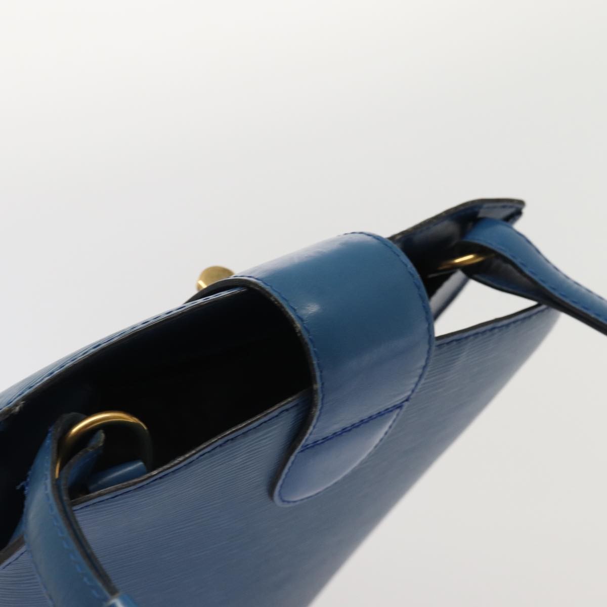 Louis Vuitton Cluny Shoulder Bag Epi Leather, BLUE, LEATHER, Shoulder bag