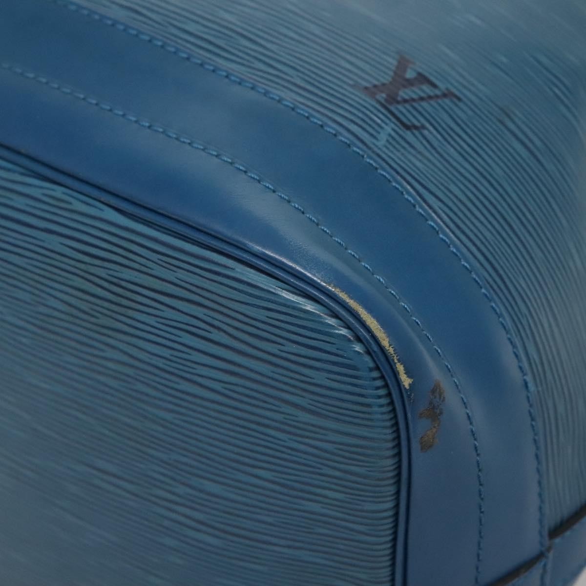 Louis Vuitton Noe Handbag Epi leather, BLUE, LEATHER, Handbag