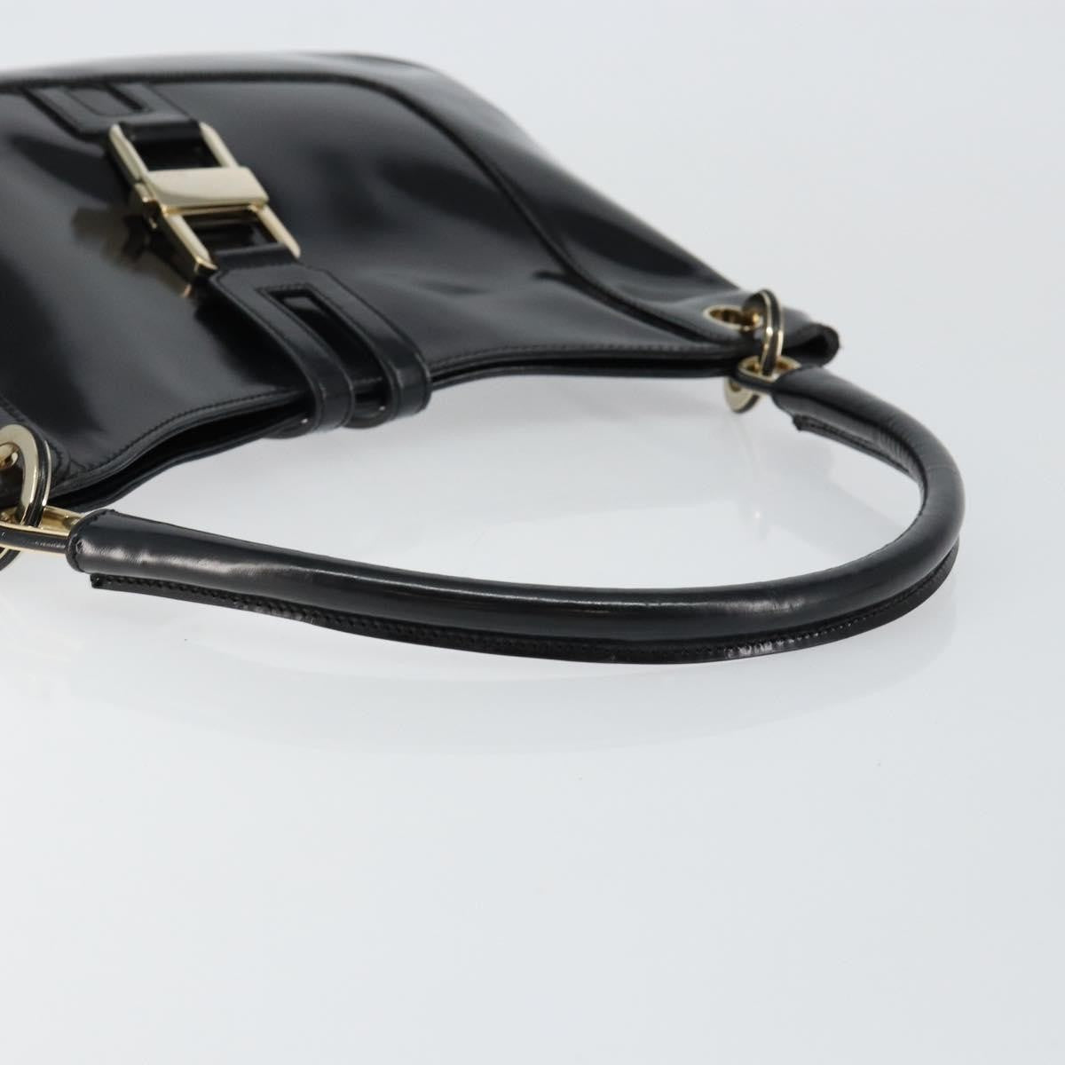 Gucci Jackie Bag Patent Leather, BLACK, PATENT_LEATHER, Shoulder bag
