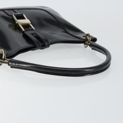Gucci Jackie Bag Patent Leather, BLACK, PATENT_LEATHER, Shoulder bag