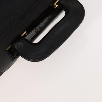 Loewe Anagram Business Leather, BLACK, LEATHER, Briefcase