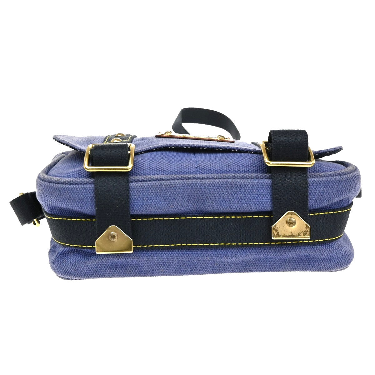 Louis Vuitton Antigua Besace Messenger Bag Canvas, BLUE, CANVAS, Shoulder bag