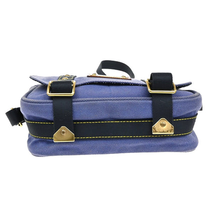 Louis Vuitton Antigua Besace Messenger Bag Canvas, BLUE, CANVAS, Shoulder bag