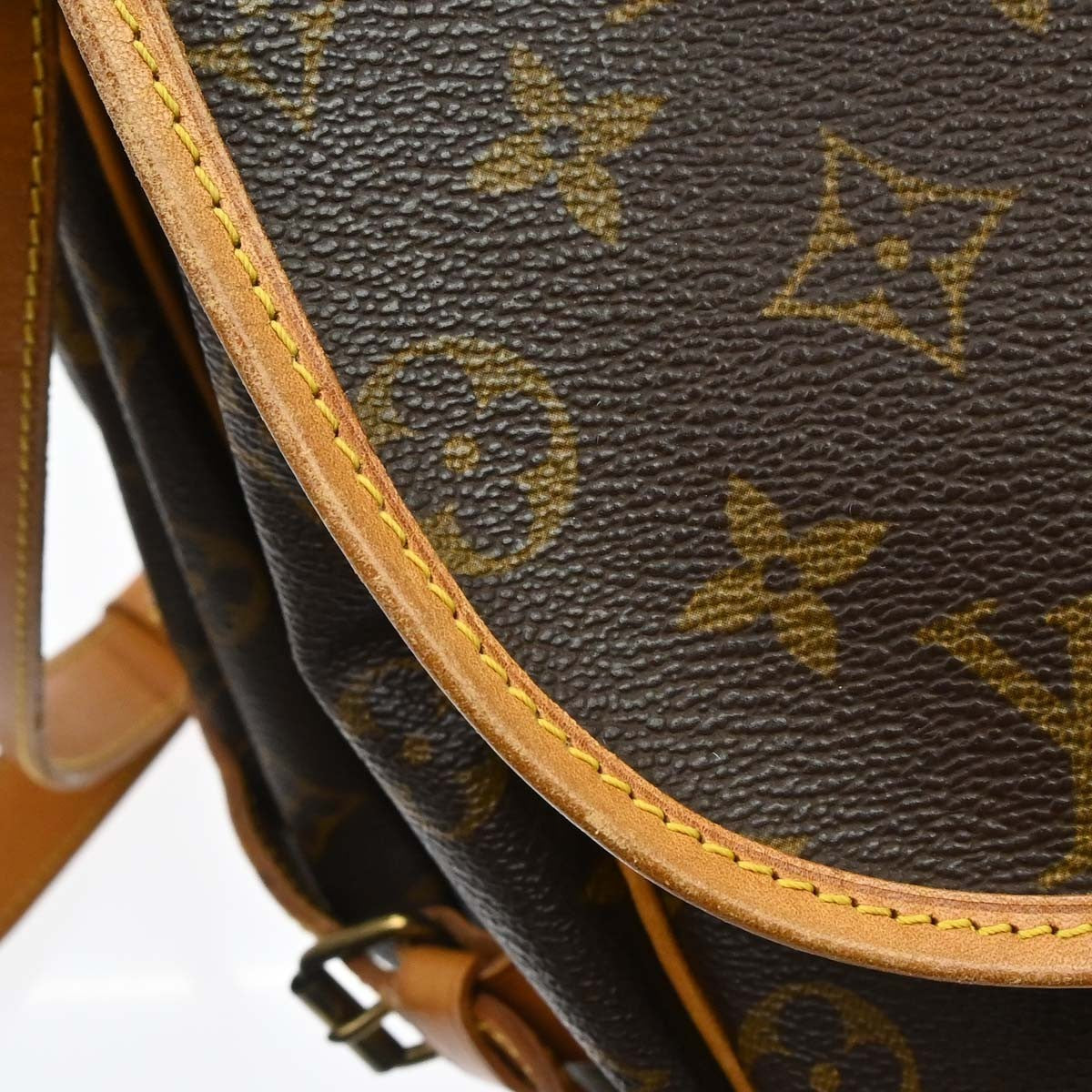 Louis Vuitton Saumur Messenger Bag Monogram Canvas, Brown, Canvas, Handbag