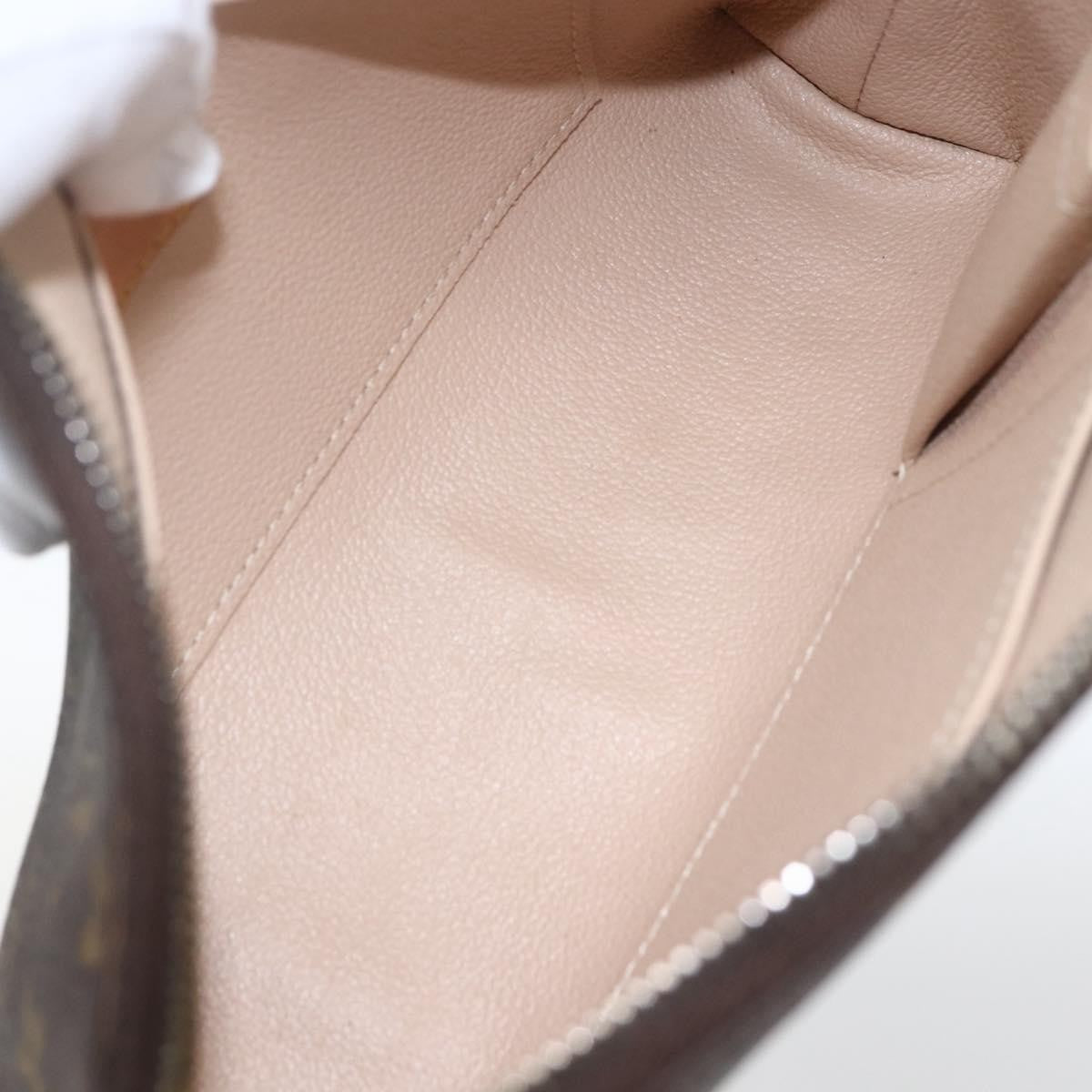 Louis Vuitton Cosmetic Pouch Monogram Canvas, BROWN, CANVAS, Clutche & pouche