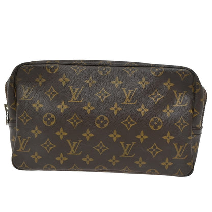 Louis Vuitton Trousse Toilette Monogram Canvas, BROWN, CANVAS, Clutche & pouche