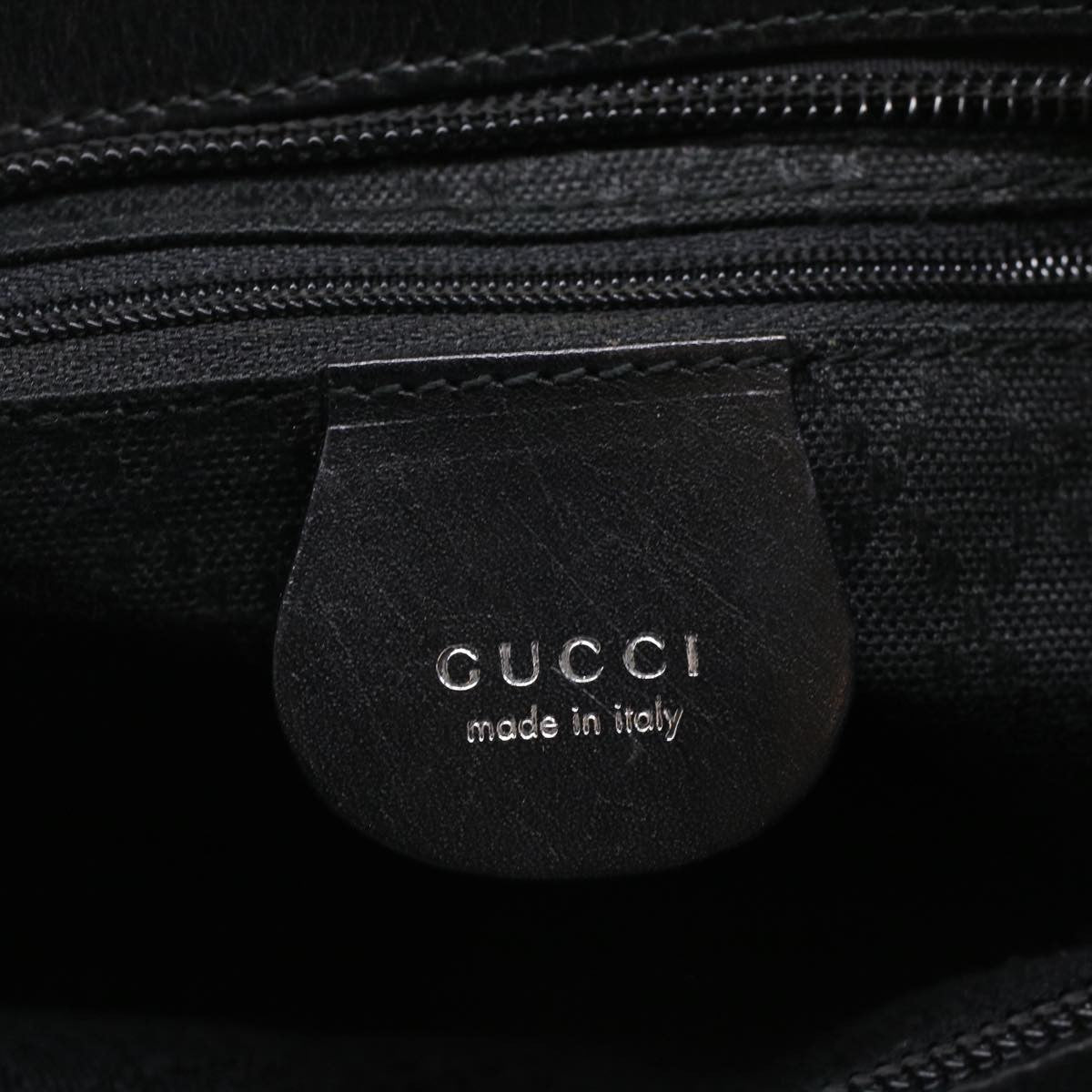 Gucci Vintage Handbag Nylon, BLACK, NYLON, Handbag